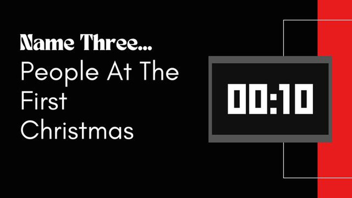 Name Three: Christmas Edition image number null